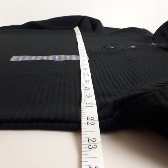 ZeroXposur Black Sport Knit Mock Turtleneck Sweater - Picture 5 of 16